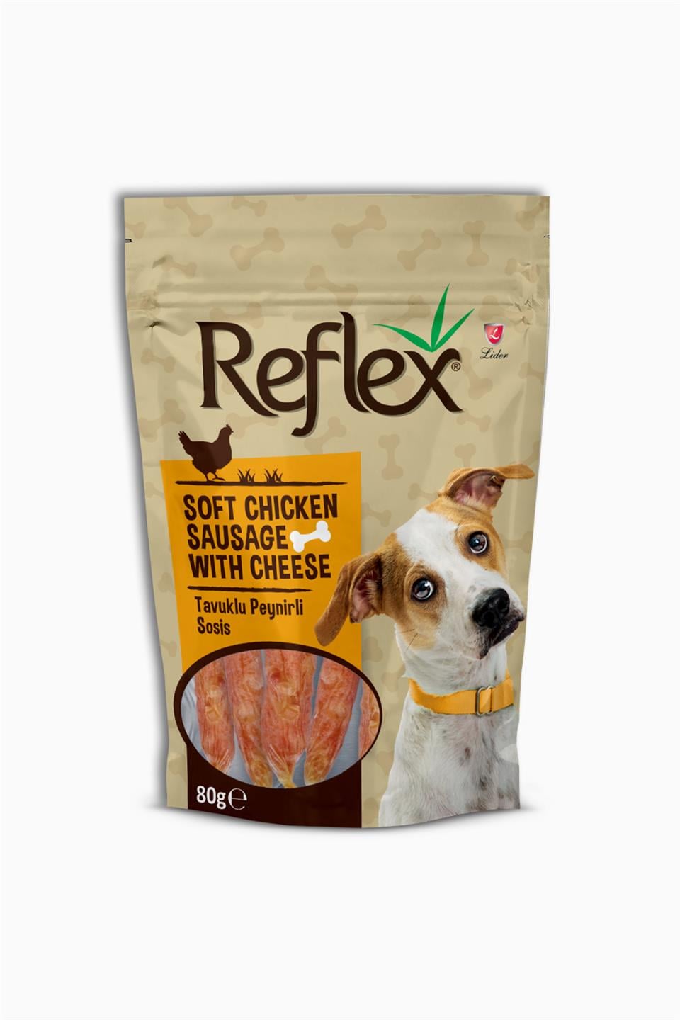Reflex Peynirli Yumuşsak Tavuk Parçacıklı Köpek Ödülü 80 Gr | Reflex | Reflex Peynirli Yumuşsak Tavuk Parçacıklı Köpek Ödülü 80 Gr