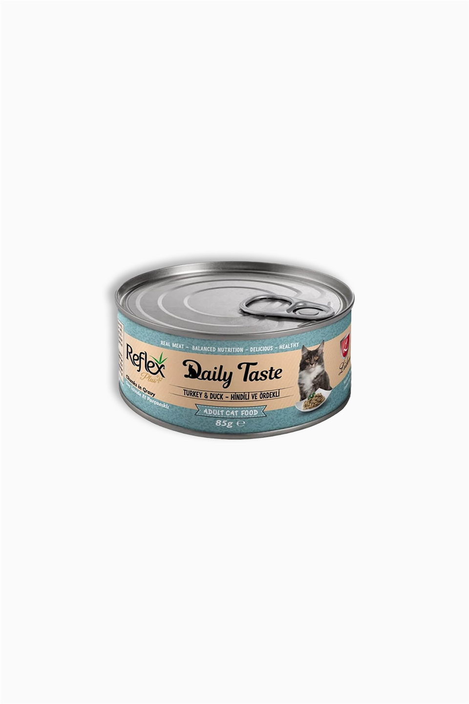Reflex Plus Daily Taste Sos İçinde Hindili Ve Ördekli Kedi Konservesi 85Gr | Reflex | Reflex Plus Daily Taste Sos İçinde Hindili Ve Ördekli Kedi Konservesi 85Gr