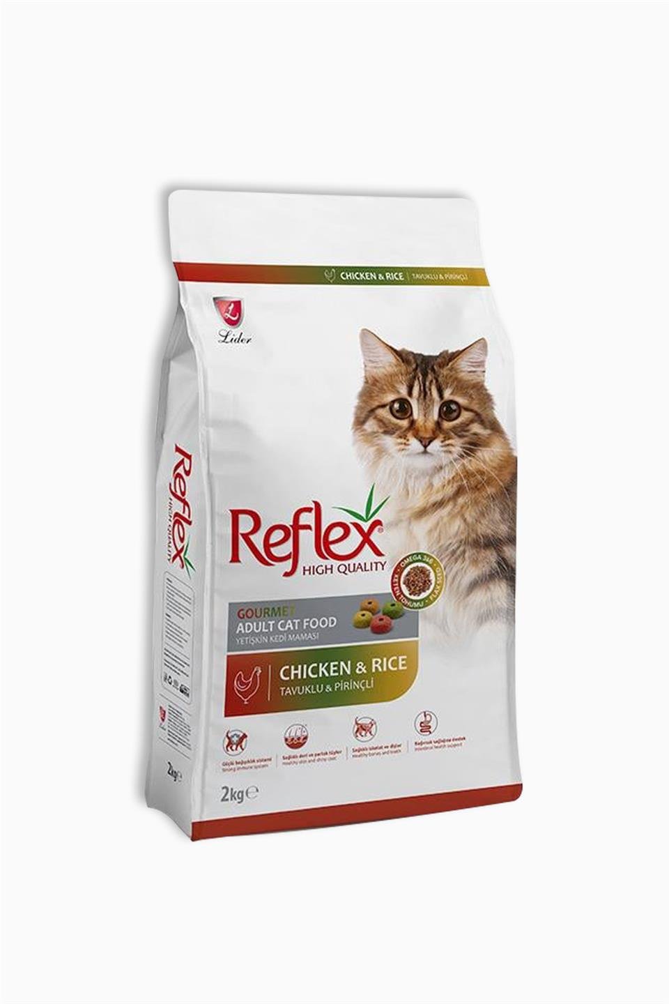 Reflex Renkli Taneli Yetişkin Kedi Maması 2 Kg | Reflex | Reflex Renkli Taneli Yetişkin Kedi Maması 2 Kg