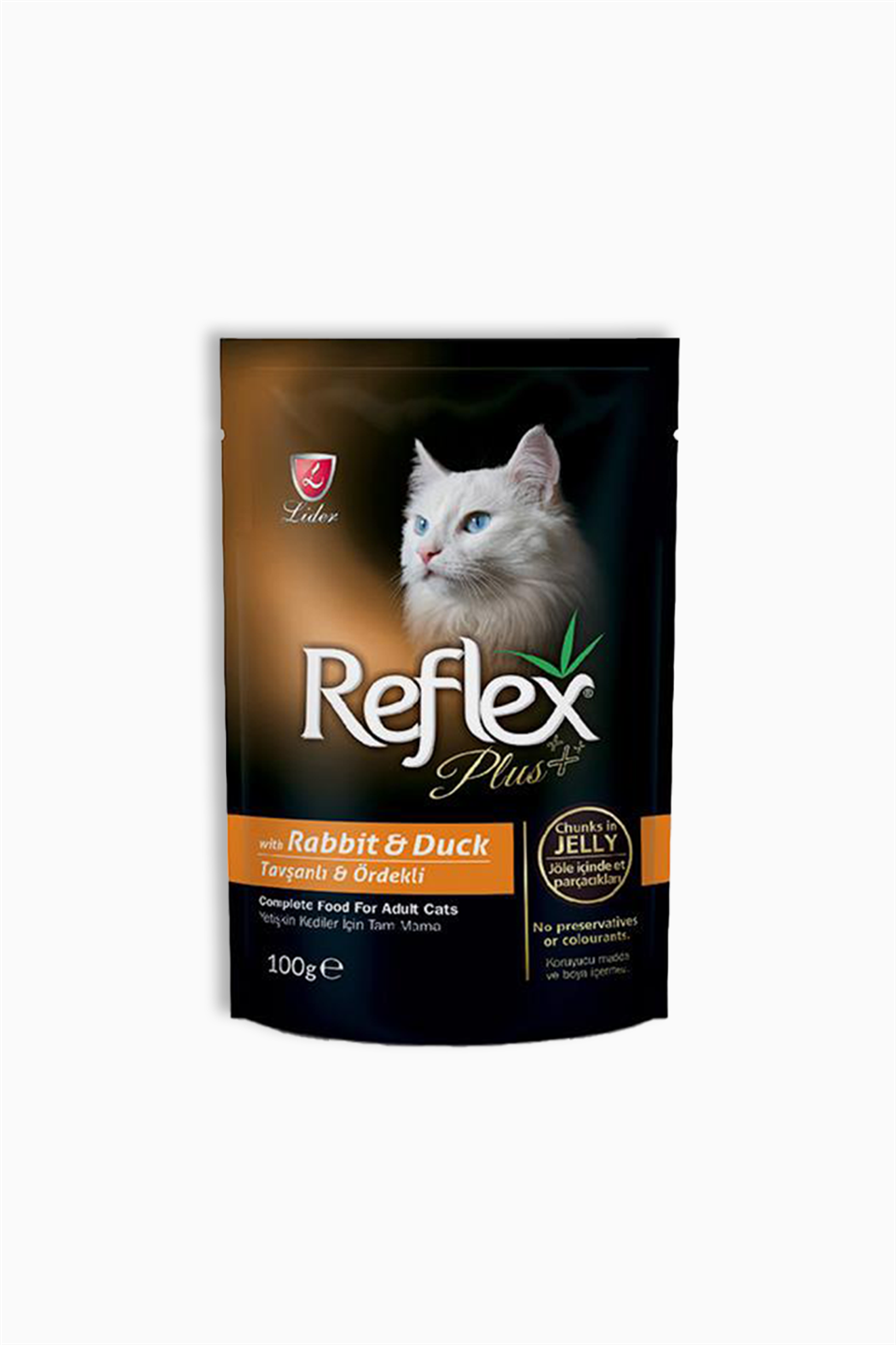 Reflex Tavşan Etli & Ördek Etli Pouch Jelly 100 Gr | Reflex | Reflex Tavşan Etli & Ördek Etli Pouch Jelly 100 Gr