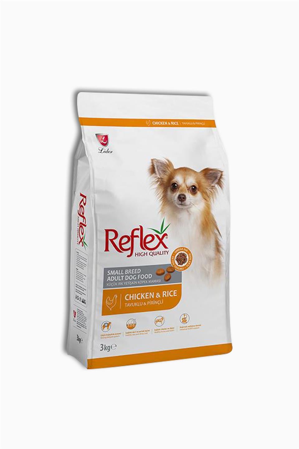 Reflex Tavuklu Mini & Küçük Irk Yetişkin Köpek Maması 3 Kg | Reflex | Reflex Tavuklu Mini & Küçük Irk Yetişkin Köpek Maması 3 Kg