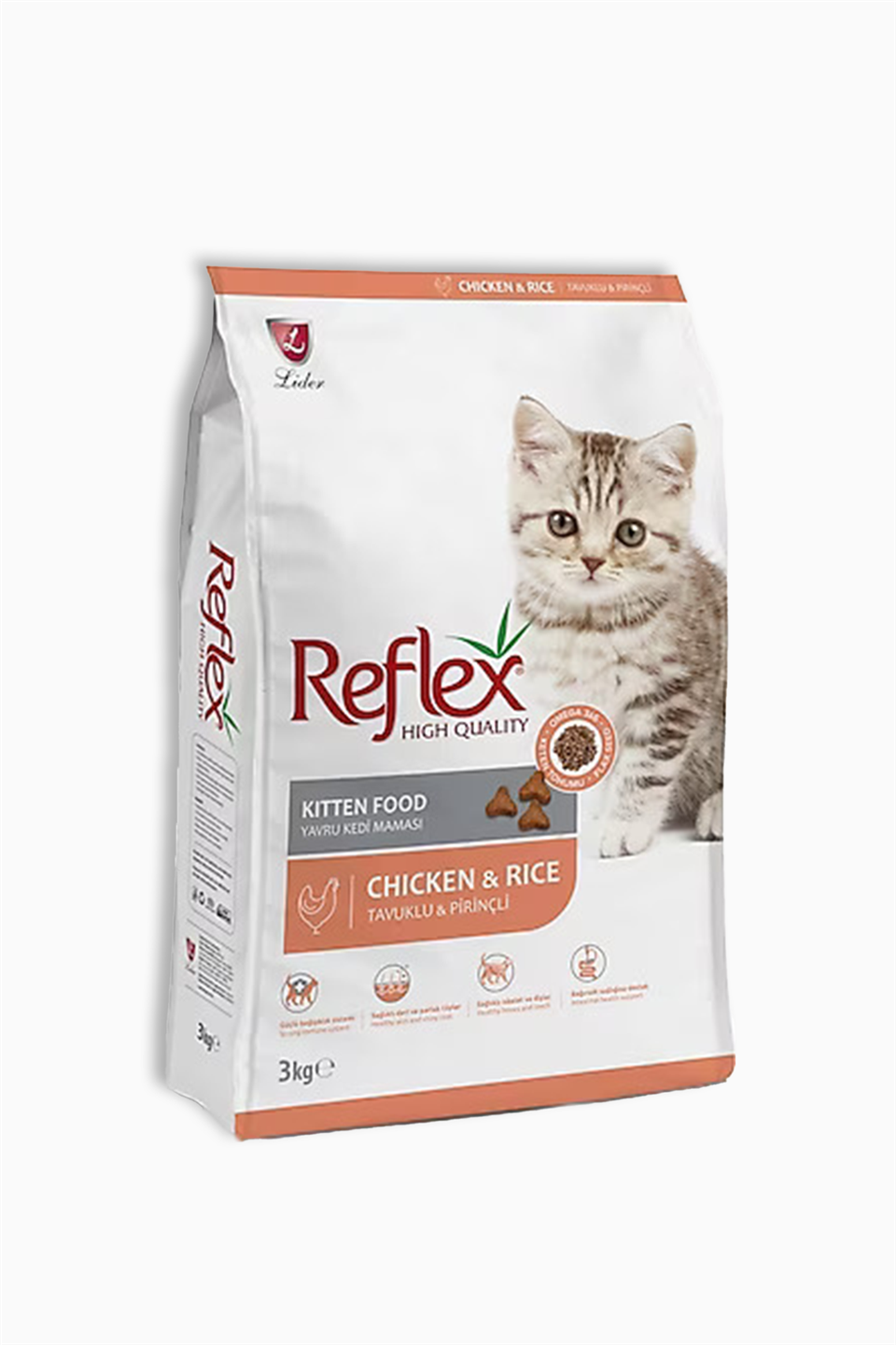 Reflex Tavuklu Yavru Kedi Maması 3 Kg | Reflex | Reflex Tavuklu Yavru Kedi Maması 3 Kg