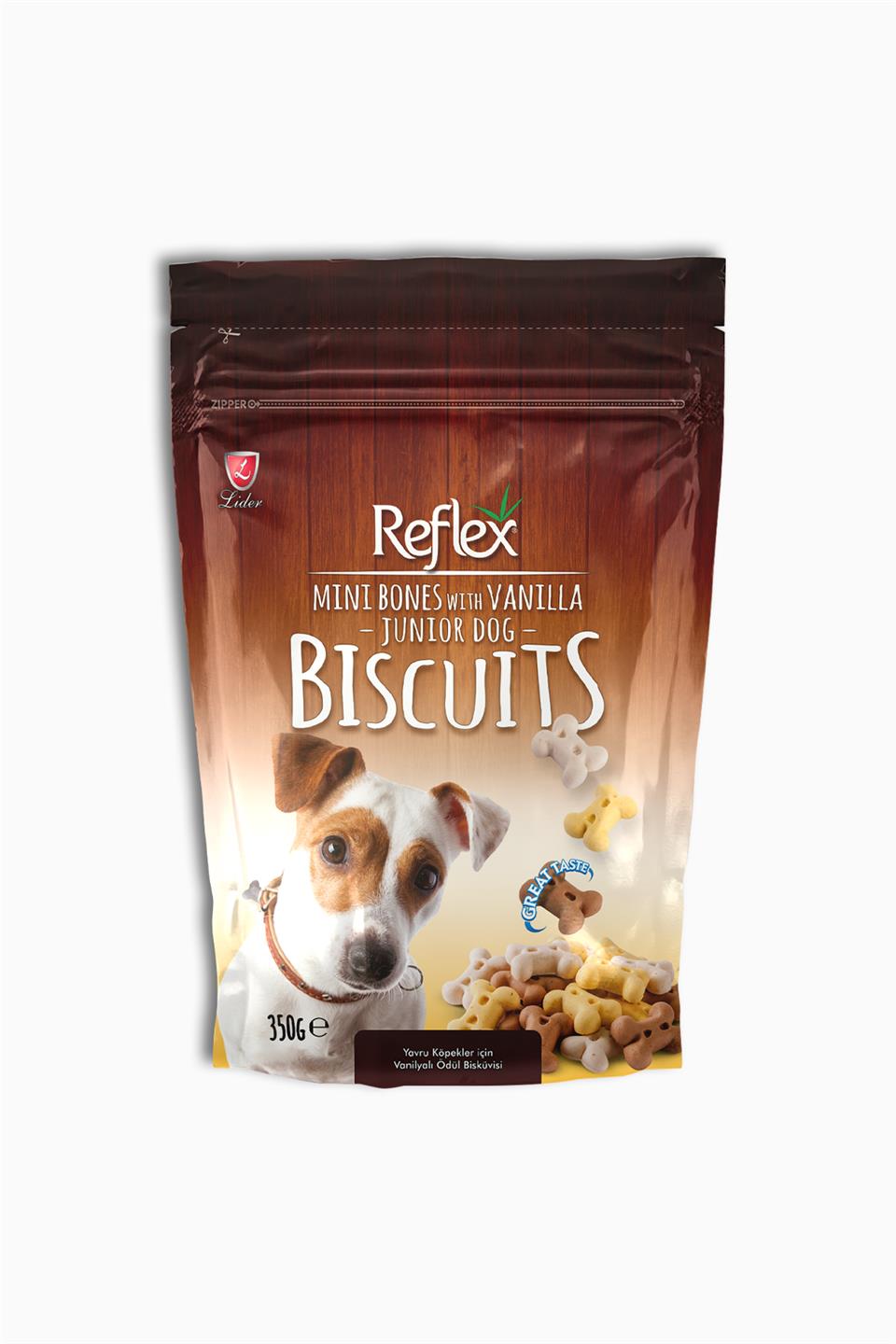Reflex Vanilyalı Yavru Köpek Ödül Bisküvisi 350 Gr | Reflex | Reflex Vanilyalı Yavru Köpek Ödül Bisküvisi 350 Gr