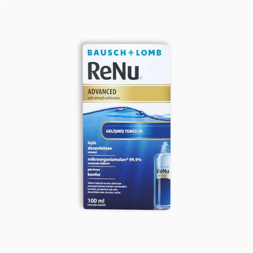 Renu Advanced Çok Amaçlı Lens Solüsyonu 100 Ml | Renu | Renu Advanced Çok Amaçlı Lens Solüsyonu 100 Ml