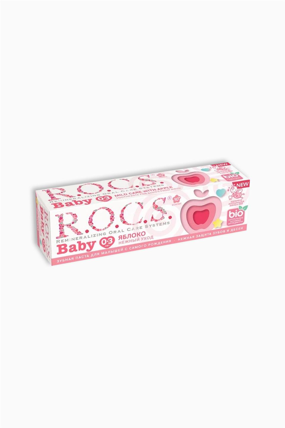 Rocs Baby Elma Püresi Tadında 0-3 Yaş Diş Macunu 45 gr | Rocs | Rocs Baby Elma Püresi Tadında 0-3 Yaş Diş Macunu 45 gr