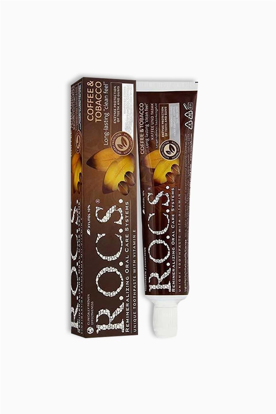 Rocs Coffee & Tobacco Diş Macunu 74 Gr | Rocs | Rocs Coffee & Tobacco Diş Macunu 74 Gr