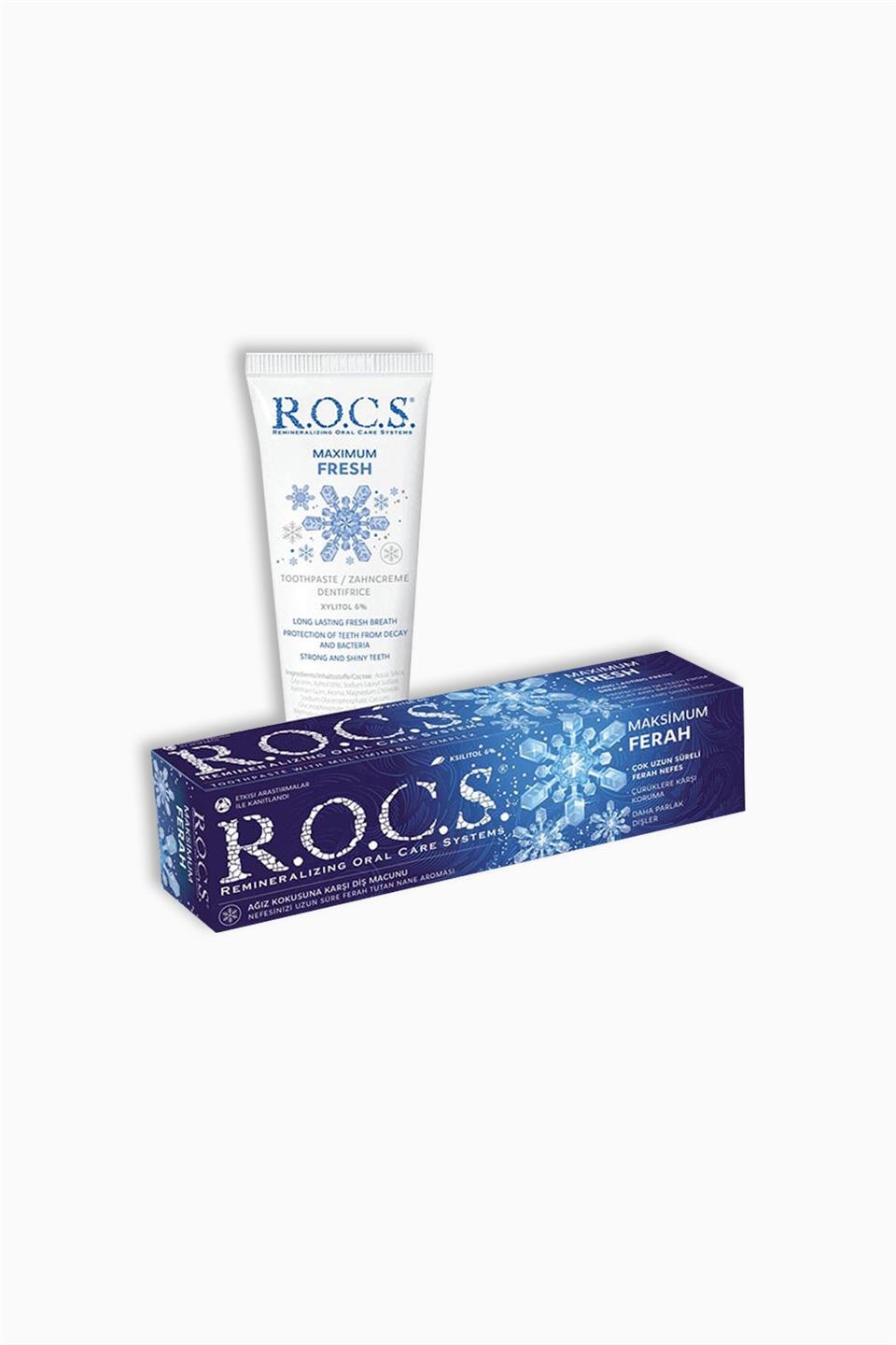 Rocs Maximum Fresh Ağız Kokusuna Karşı Diş Macunu 74 Gr | Rocs | Rocs Maximum Fresh Ağız Kokusuna Karşı Diş Macunu 74 Gr
