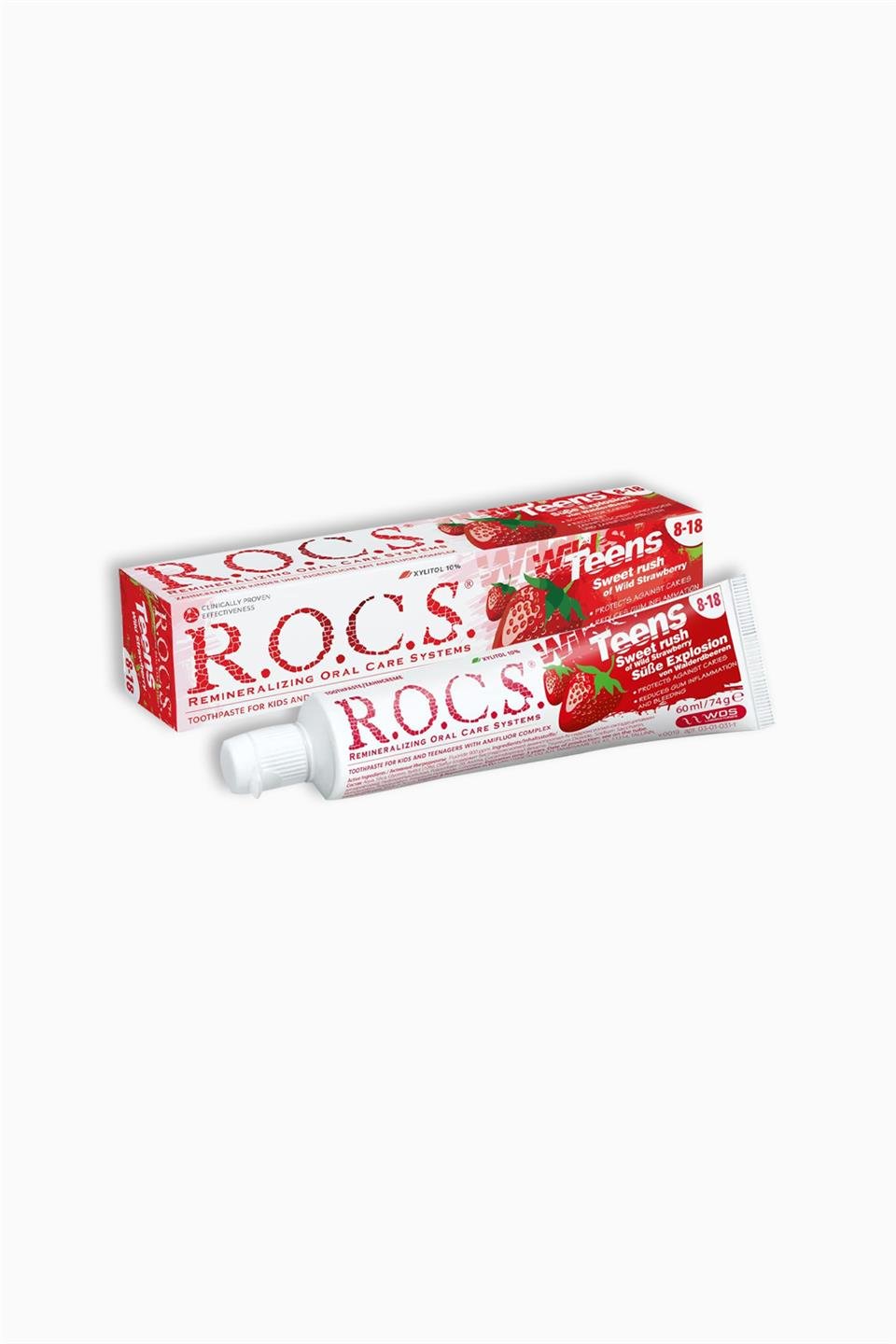 Rocs School Yaban Cileği Aromalı Diş Macunu 60 Ml | Rocs | Rocs School Yaban Cileği Aromalı Diş Macunu 60 Ml