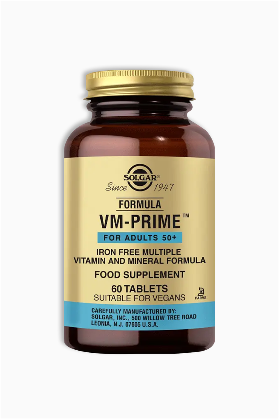 Solgar Formula VM-Prime For Adults 50+ 60 Tablet | Solgar | Solgar Formula VM-Prime For Adults 50+ 60 Tablet
