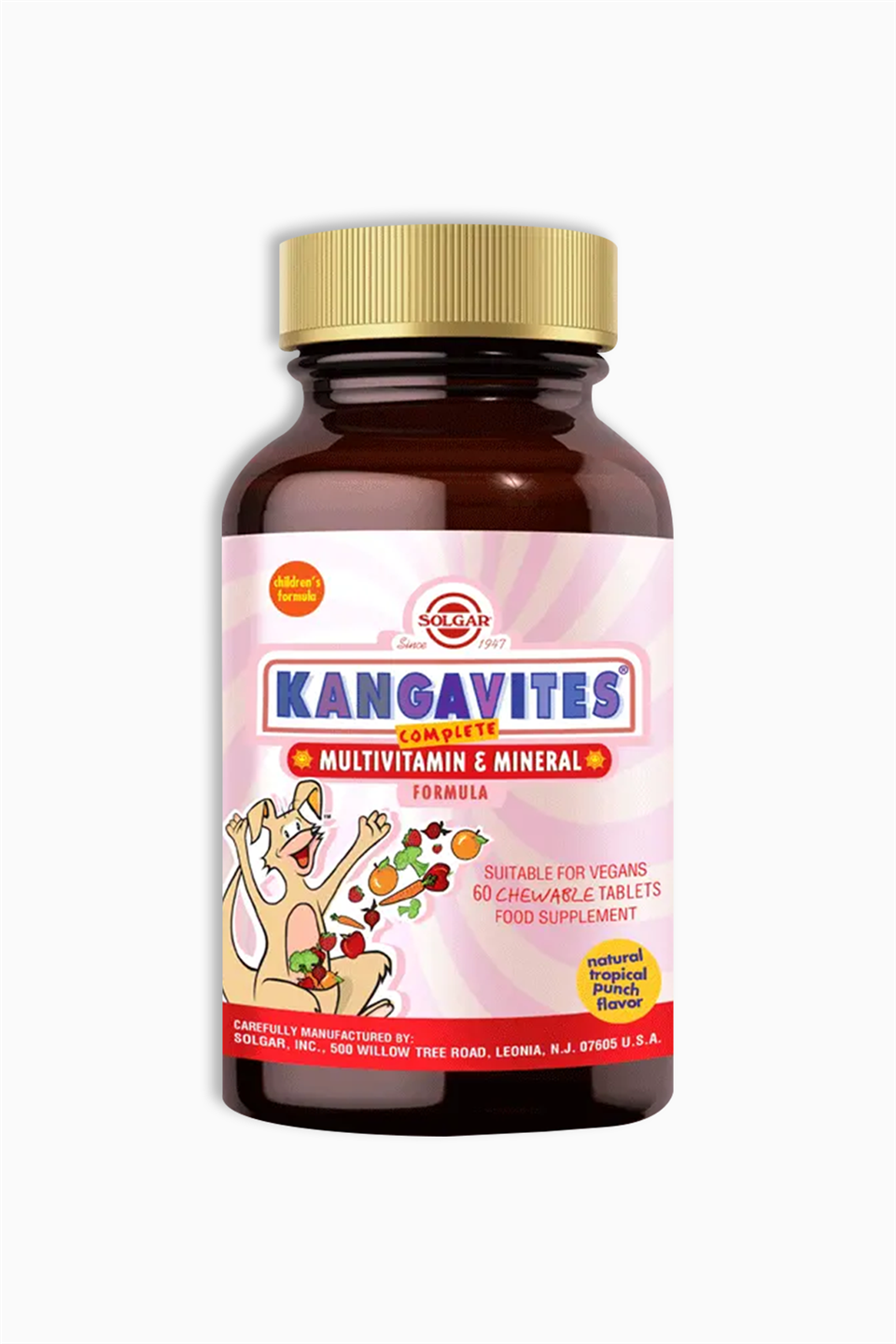 Solgar Kangavites Multivitamin & Mineral 60 Tablet | Solgar | Solgar Kangavites Multivitamin & Mineral 60 Tablet