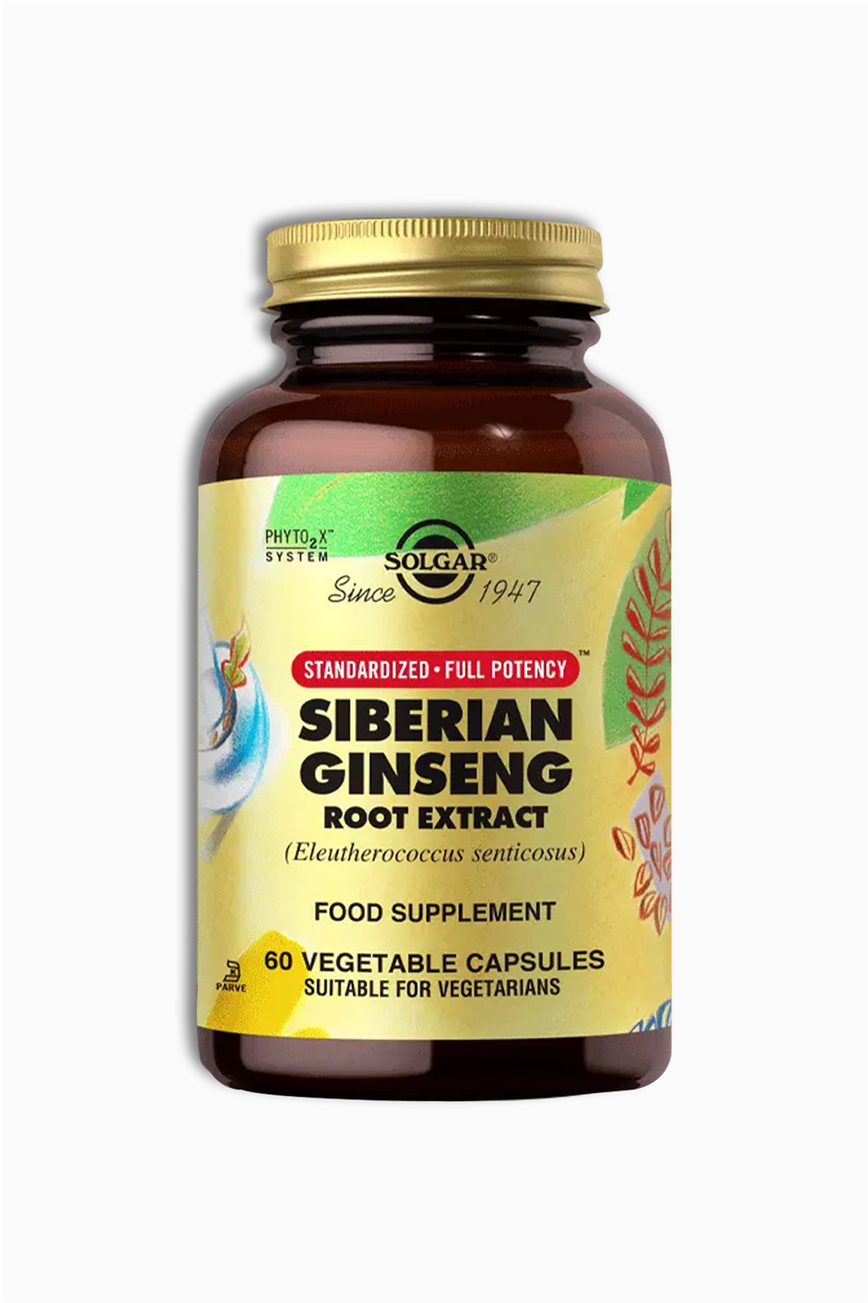 Solgar Siberian Ginseng Root Extract 60 Kapsül | Solgar | Solgar Siberian Ginseng Root Extract 60 Kapsül