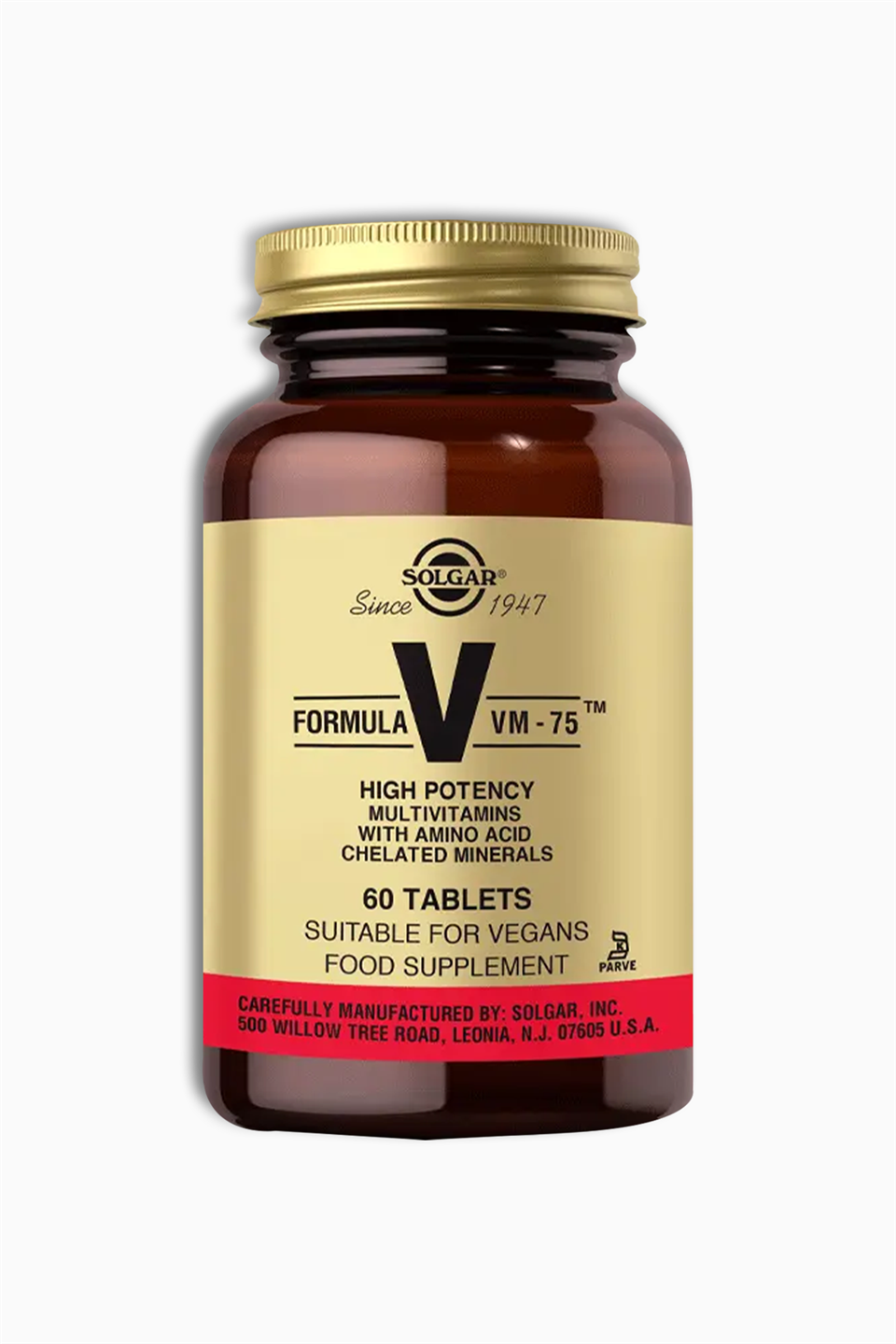 Solgar VM 75 Multivitamin 60 Tablet | Solgar | Solgar VM 75 Multivitamin 60 Tablet