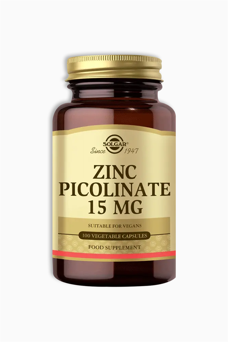 Solgar Zinc Picolinate 15 Mg 100 Kapsül | Solgar | Solgar Zinc Picolinate 15 Mg 100 Kapsül