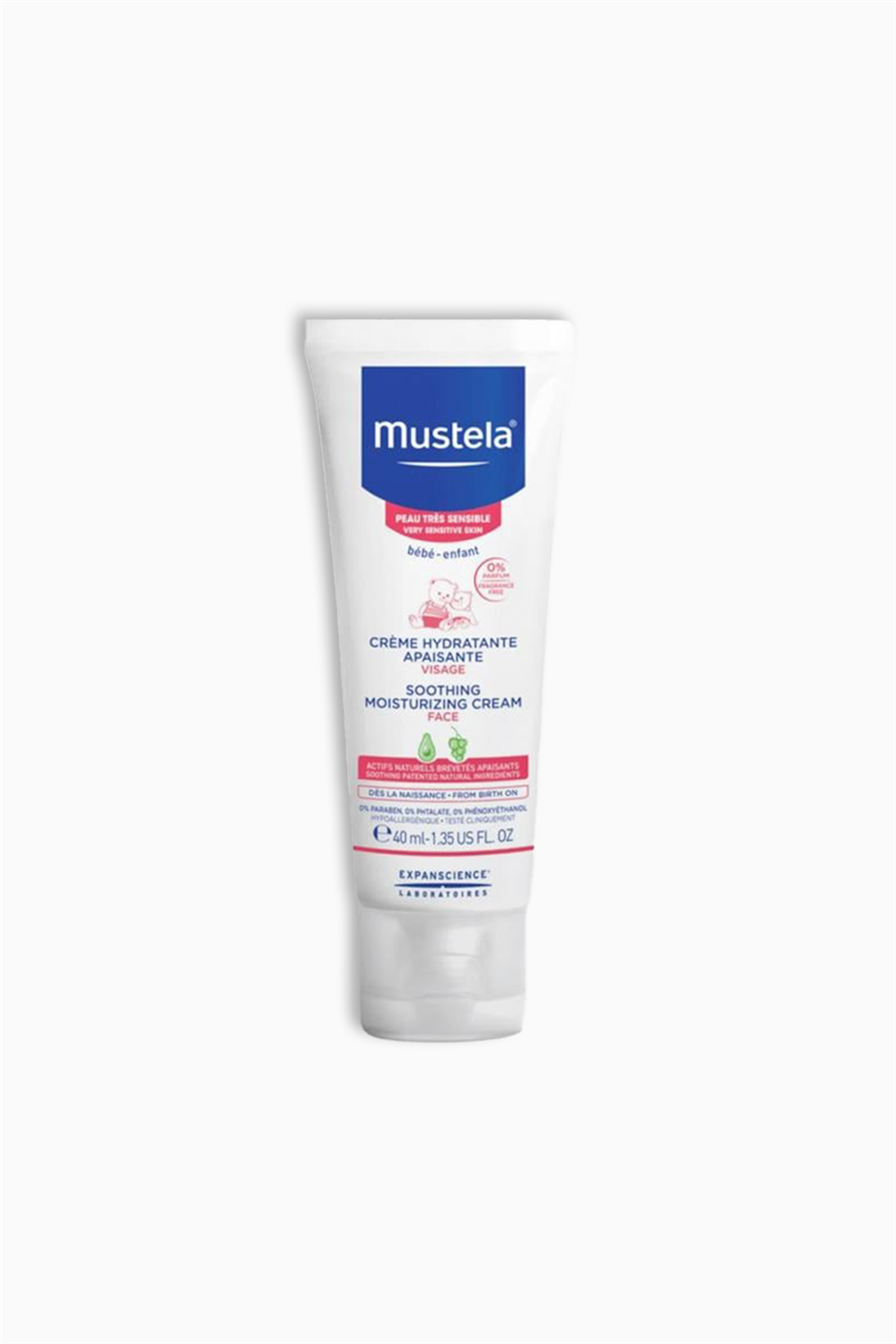 Soothing Moisturizing Cream Rahatlatıcı Yüz Kremi 40 ml | Mustela | Mustela Soothing Mousturizing Cream Hassas Ciltler İçin Krem 40 ml