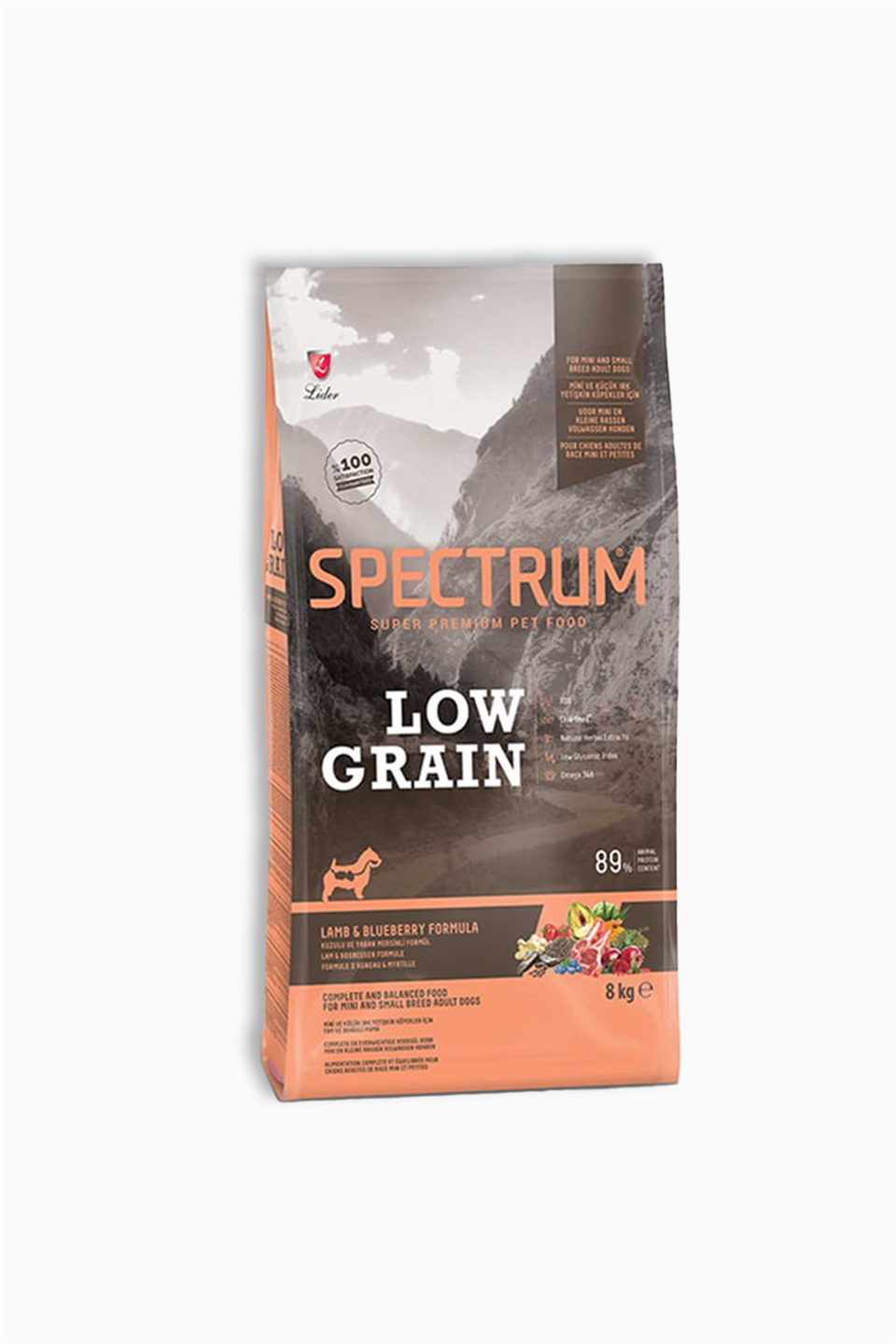 Spectrum Mini Ve Küçük Irk Yetişkin Köpekler İçin Kuzulu - Yaban Mersinli | Spectrum | Spectrum Mini Ve Küçük Irk Yetişkin Köpekler İçin Kuzulu - Yaban Mersinli