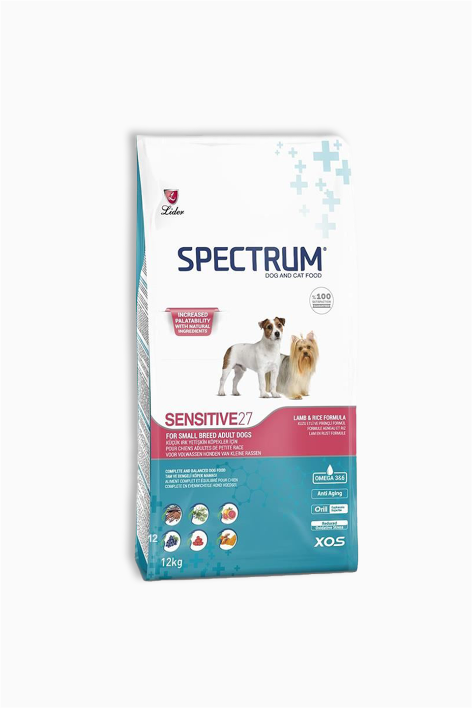 Spectrum Sensitive27 Kuzulu Küçük Irk Yetişkin Köpek Maması 12 Kg | Spectrum | Spectrum Sensitive27 Kuzulu Küçük Irk Yetişkin Köpek Maması 12 Kg