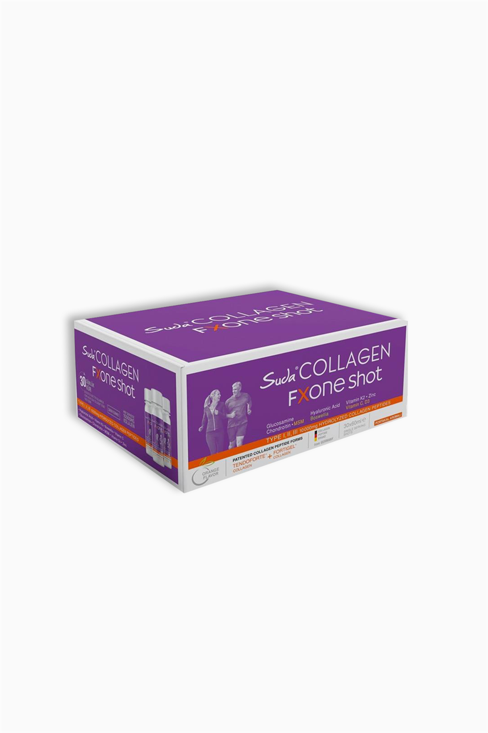 Suda Collagen Fxone Shot Orange 60 Ml X 30 Shot | Suda Collagen  | Suda Collagen Fxone Shot Orange 60 Ml X 30 Shot