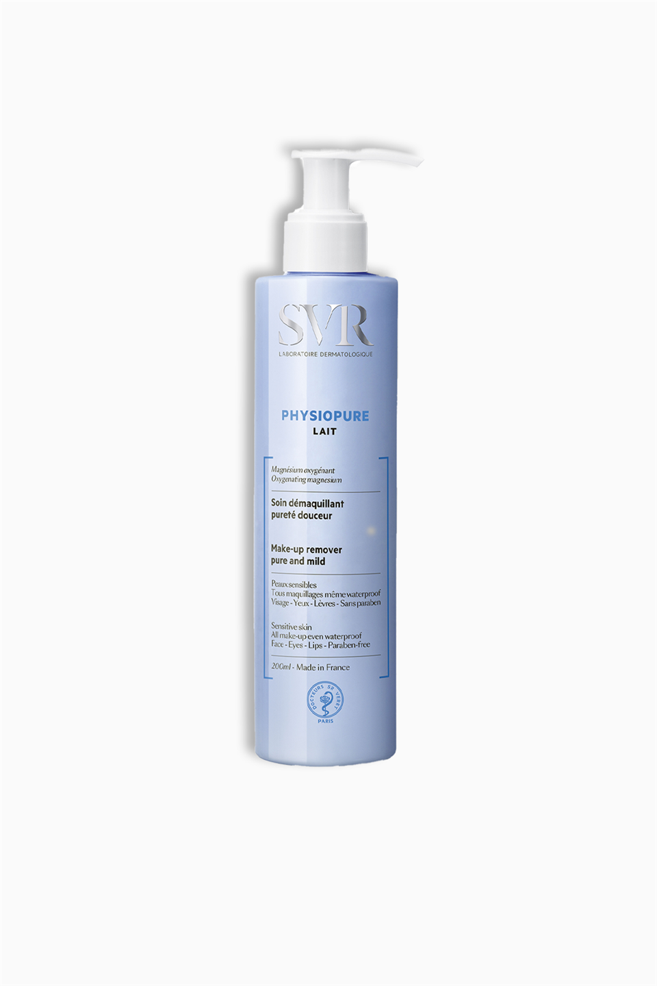 SVR Physiopure Cleansing Milk 200 ml - Svr - SVR Physiopure Cleansing Milk 200 ml