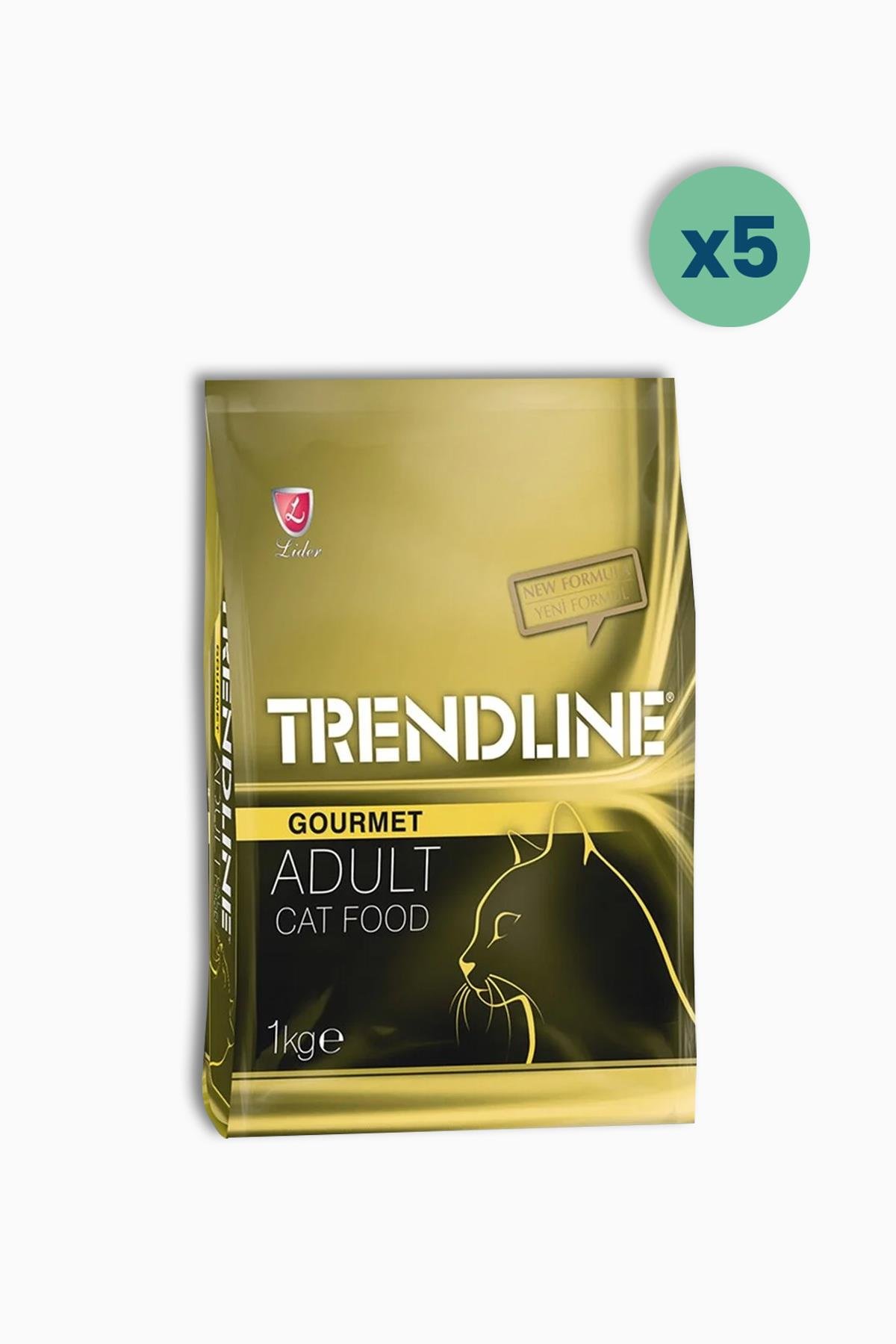 Trendline Renkli Taneli Tavuklu Yetişkin Kedi Maması 1 Kg 5 adet | Trendline | Trendline Renkli Taneli Tavuklu Yetişkin Kedi Maması 1 Kg 5 adet