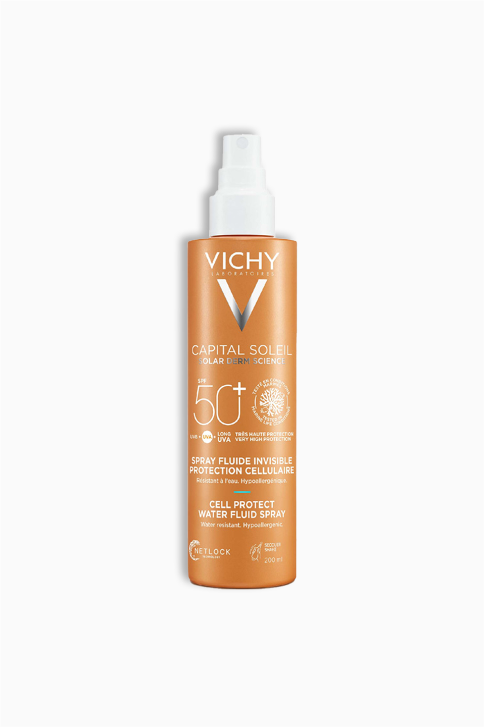 Vichy Capital Soleil Beach Protect Çok Yüksek Korumalı Yüz ve Vücut Spreyi SPF50+ 200 ml - Vichy - Vichy Capital Soleil Beach Protect Çok Yüksek Korumalı Yüz ve Vücut Spreyi SPF50+ 200 ml