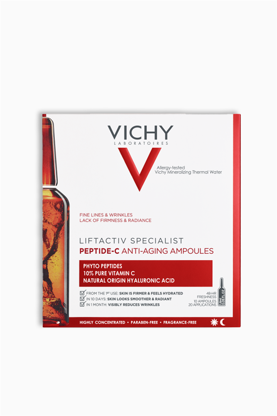 Vichy Liftactiv Peptit-C Kırışıklık Karşıtı Ampuller 10 x 1,8 ml - Vichy - Vichy Liftactiv Peptit-C Kırışıklık Karşıtı Ampuller 10 x 1,8 ml