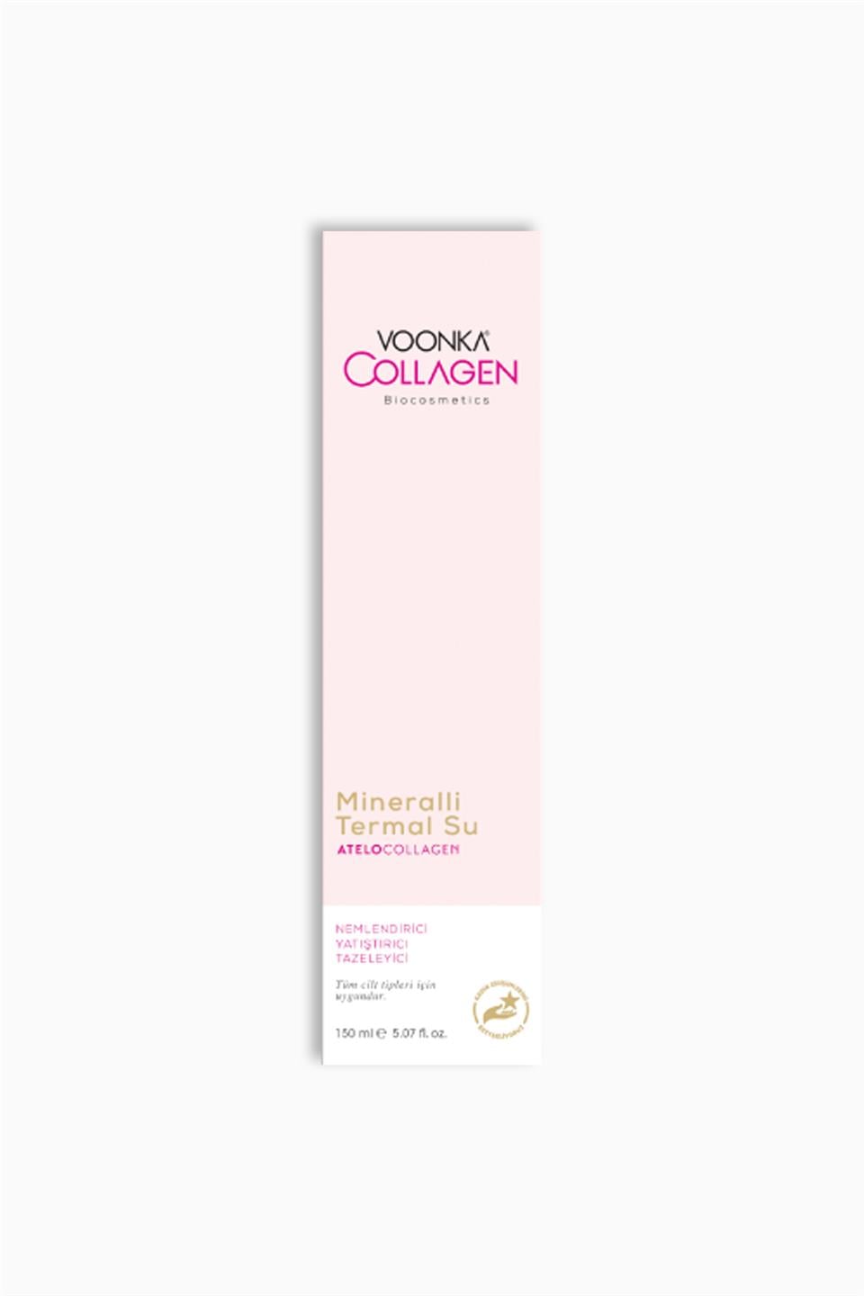 Voonka Biocosmetics Atelocollagen Mineralli Termal Su 150 ml | Voonka | Voonka Biocosmetics Atelocollagen Mineralli Termal Su 150 ml