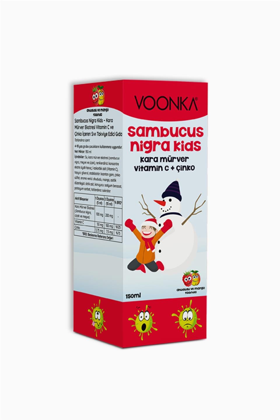 Voonka Sambucus Kids Şurup 150 ml | Voonka | Voonka Sambucus Kids Şurup 150 ml