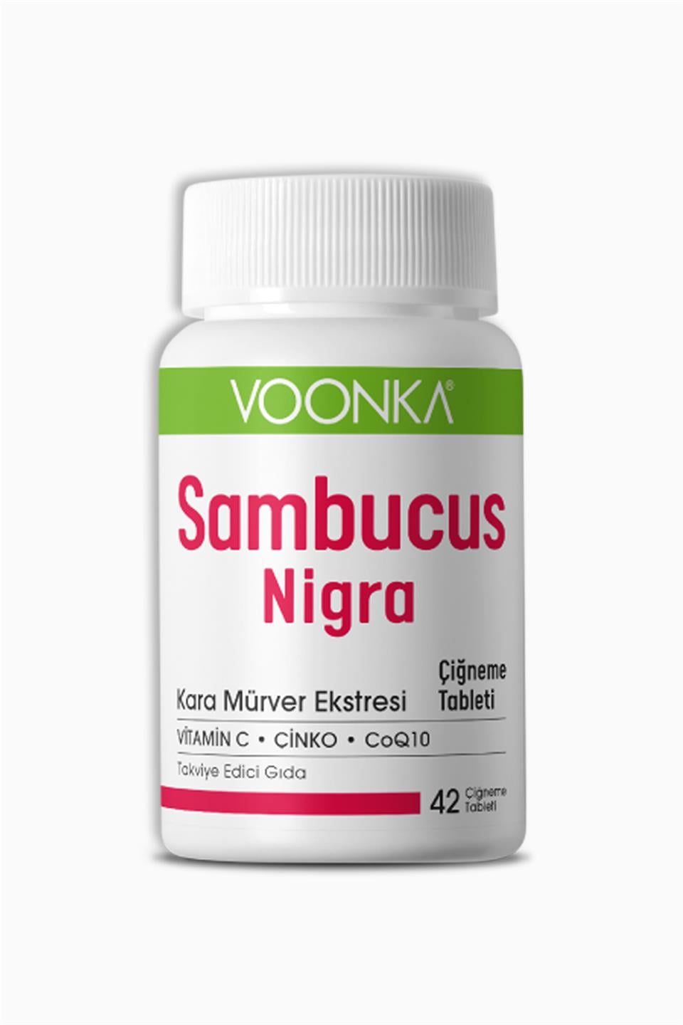 Voonka Sambucus Nigra Çiğneme 42 Tablet | Voonka | Voonka Sambucus Nigra Çiğneme 42 Tablet