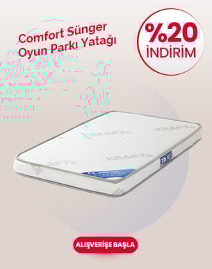 Comfort sünger oyun parkı yatağı
