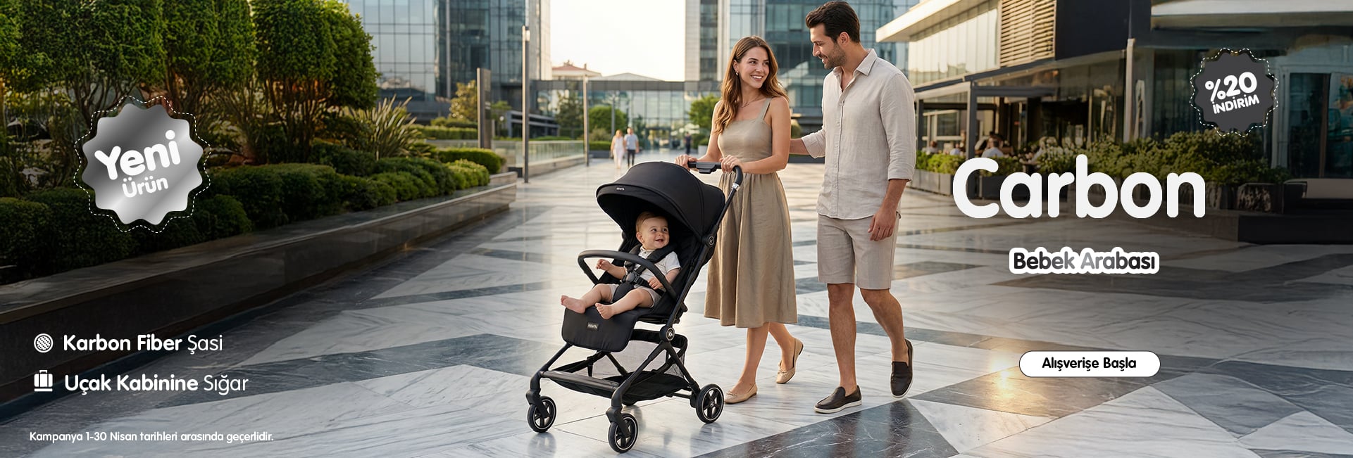 Carbon Bebek Arabası