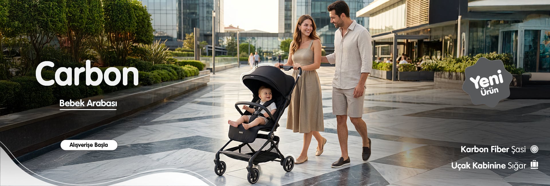 Carbon Bebek Arabası