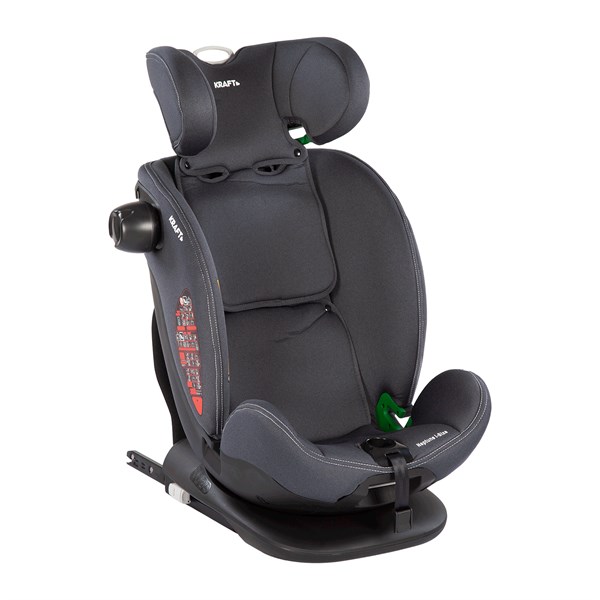Neptune i-Size (40-150 cm) 0-36 Kg Isofixli Oto Koltuğu Açık Gri