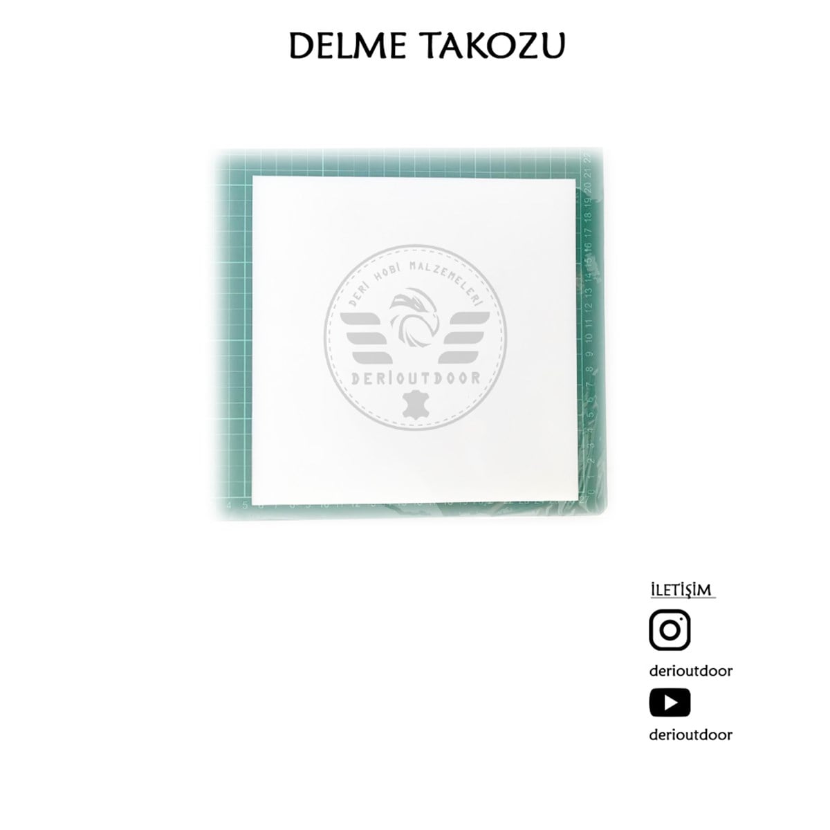 Delme Takozu (Kare 20 X 20 X 1,7 Cm)