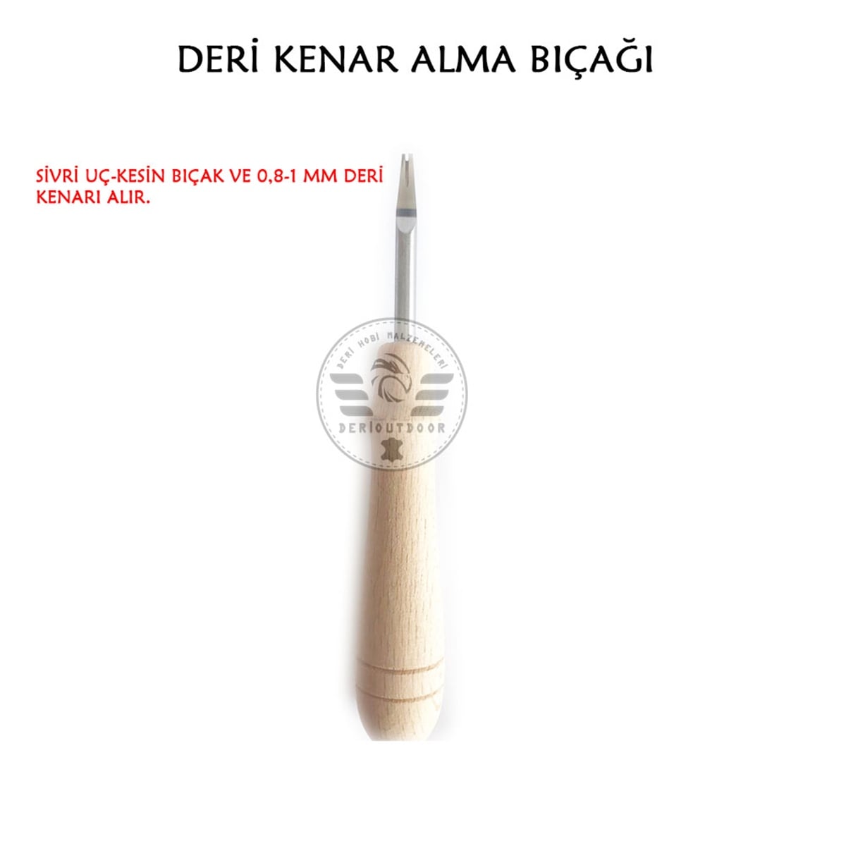 Deri Kenar Alma Bıçağı