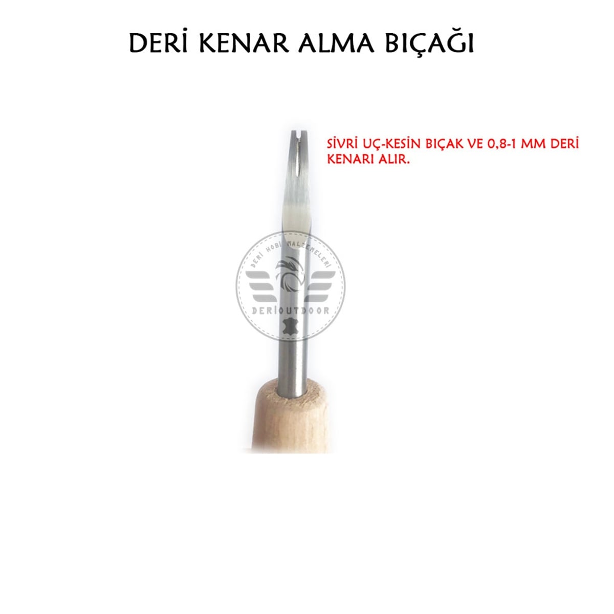 Deri Kenar Alma Bıçağı
