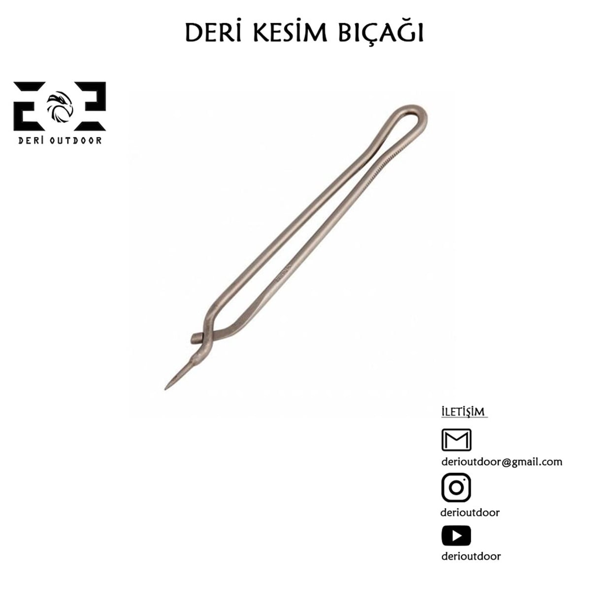 Pelteko Deri Kesme Bıçağı