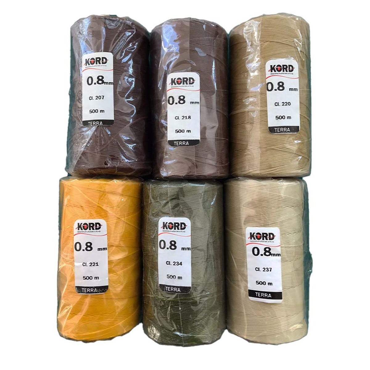 Kord 0,8 Mm Mumlu İp (500Mt)