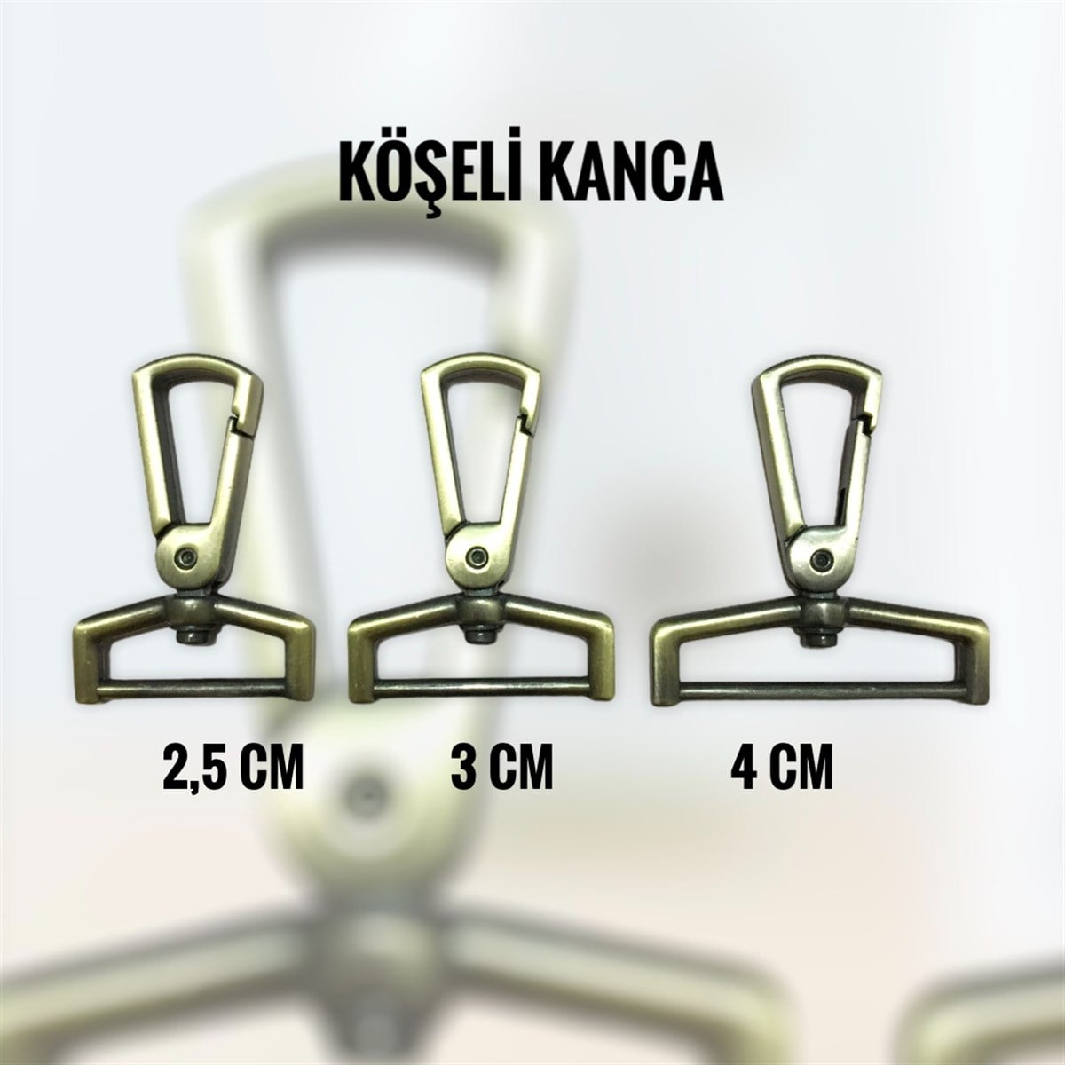 KÖŞELİ KANCA (PREMIUM light gold)