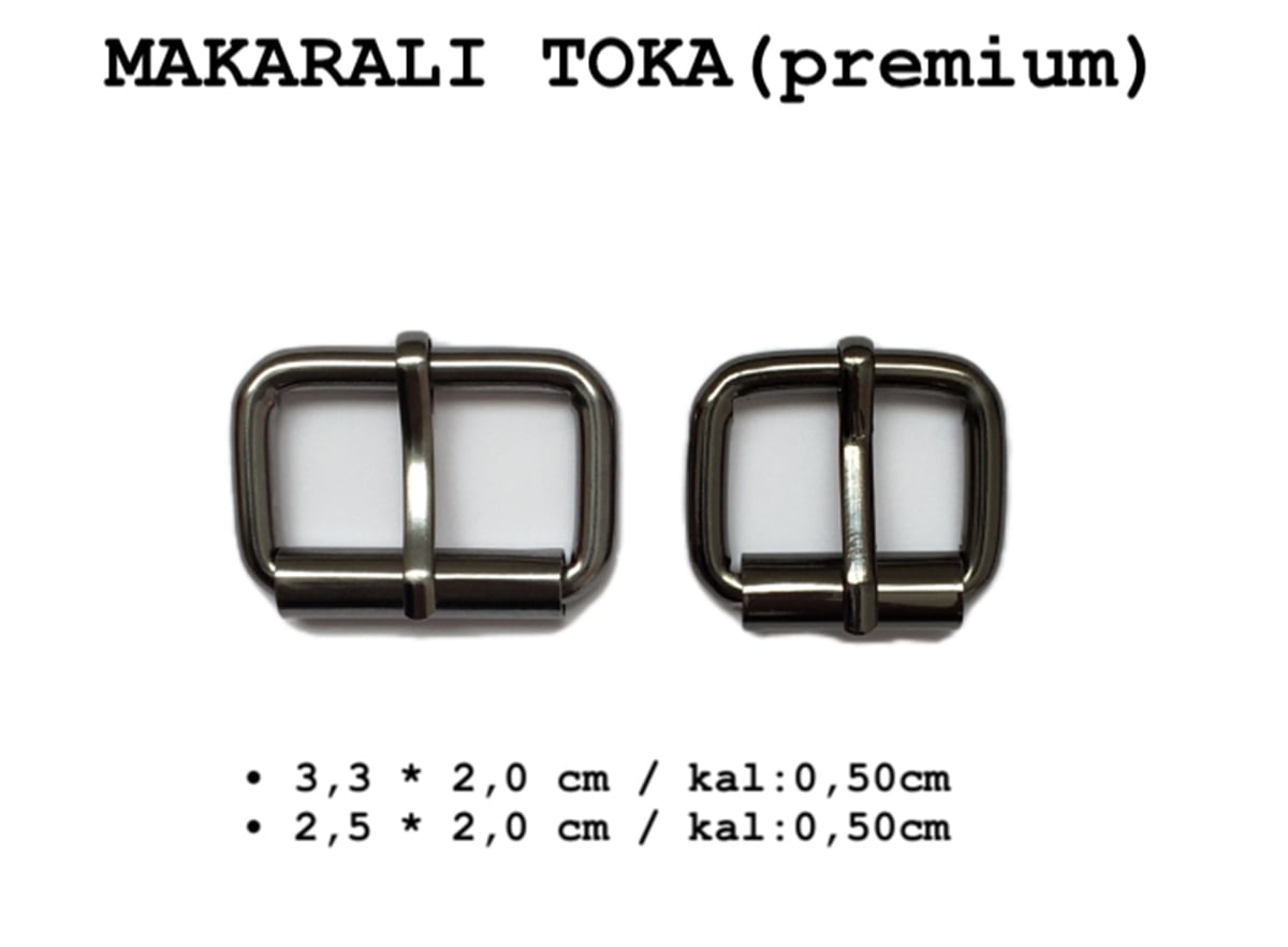 Makaralı Toka Antrasit(Premium)