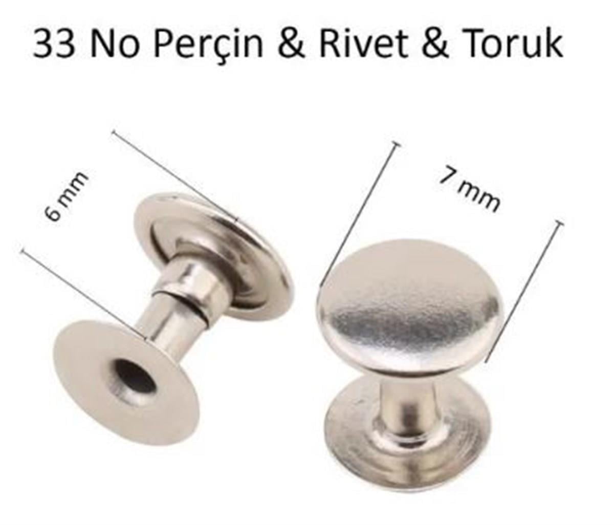 Perçin / Rivet Takma Punch Set 