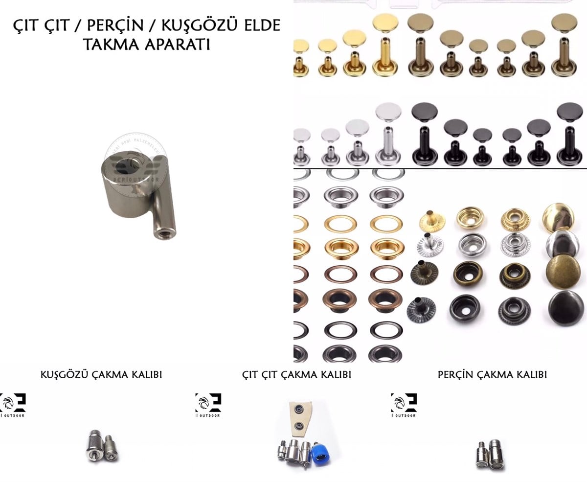 Portatif Tulumba Set (Çıt Çıt-Perçin-Kuşgözü)