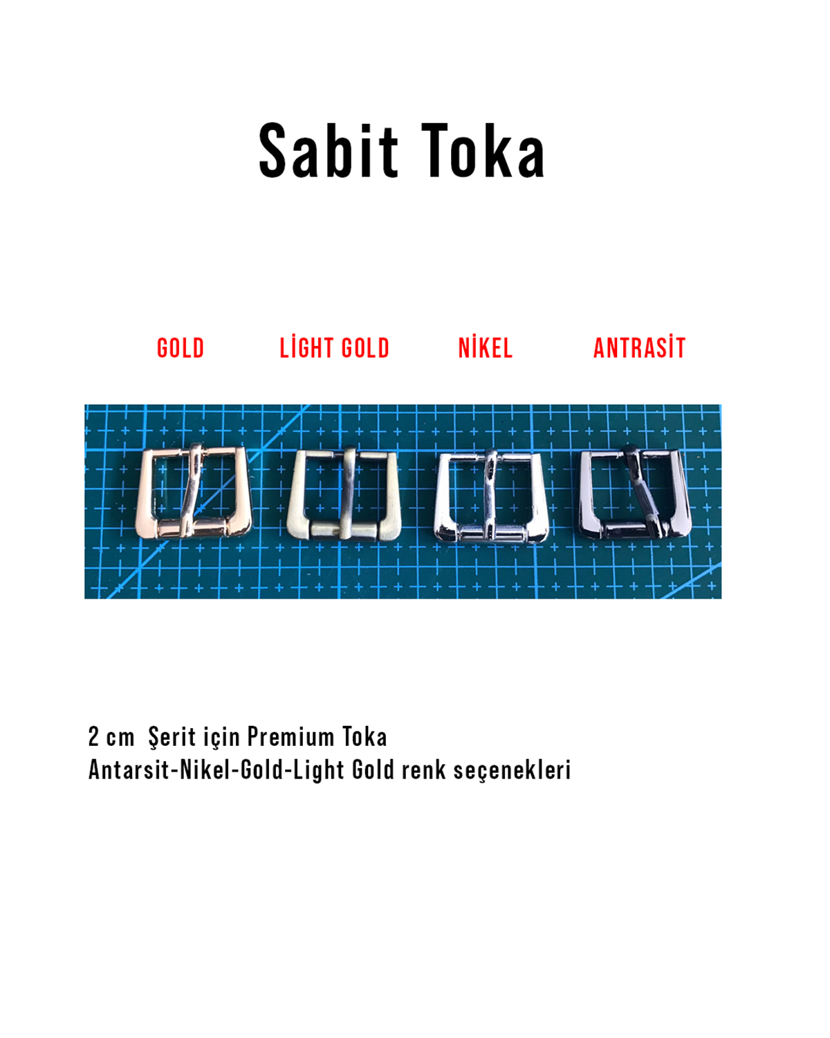 Sabit Toka (Premium Nikel, makarasız)Sabit Toka (Premium,)