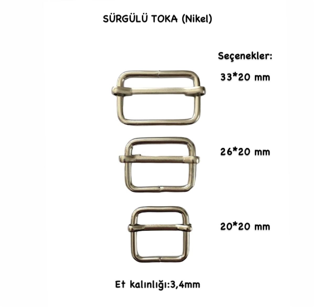 Sürgülü Toka (Nikel)