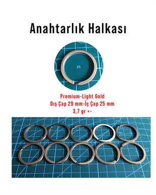 Anahtarlık Halkası (Light Gold)