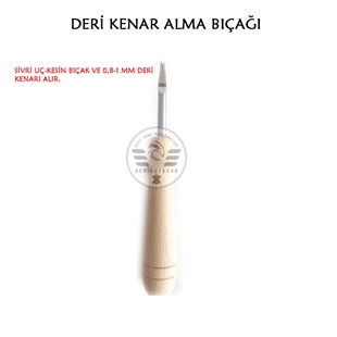 Deri Kenar Alma Bıçağı