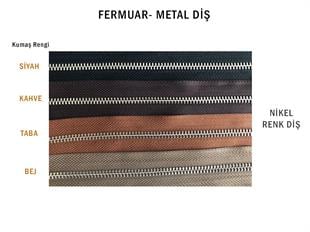 Fermuar Metal Diş (Tip-5)
