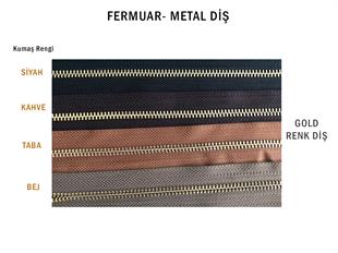 Fermuar Metal Diş (Tip-5)