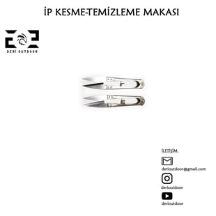 İp Kesme-Temizleme Makası(Metal,Bakalit)