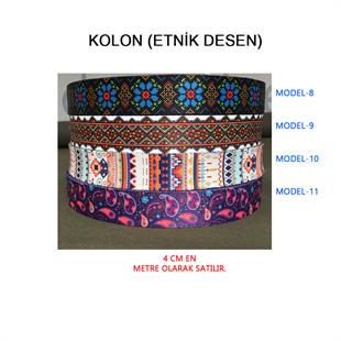 Kolon-Etnik Desen (Çanta Askısı) 4 cm