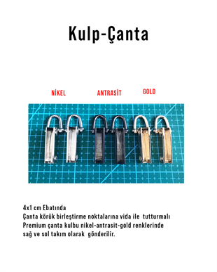 Kulp Çanta (2li)